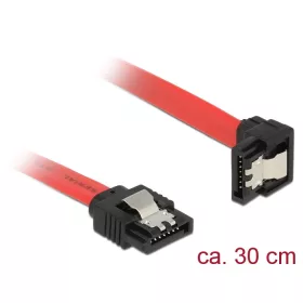  Delock SATA III egyenes csatlakozódugó > lefelé néző csatlakozódugó (83978)