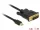 Delock Kábel mini Displayport 1.1 dugó > DVI 24+1 dugó 1 m (83988)