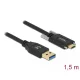 Delock SuperSpeed USB (USB 3.2 Gen 1) kábel A-típusú apa csatlakozó - USB Type-C  apa csatlakozó csa (84017)