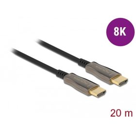 Delock Aktív optikai kábel HDMI 8K 60 Hz 20 m