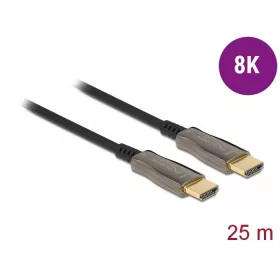 Delock Aktív optikai kábel HDMI 8K 60 Hz 25 m