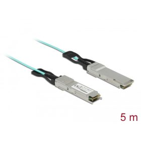 Delock Aktív optikai kábel QSFP+ 5 m