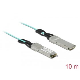 Delock Aktív optikai kábel QSFP+ 10 m