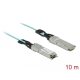 Delock Aktív optikai kábel QSFP+ 10 m