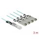 Delock Aktív optikai kábel QSFP+ > 4 x SFP+ 3 m