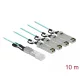 Delock Aktív optikai kábel QSFP+ > 4 x SFP+ 10 m
