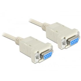   Delock 84077 serial Null modem 9 pin female / female kábel 1.8 m