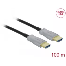Delock Aktív optikai kábel HDMI 4K, 60Hz 100m (84137)