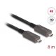 Delock aktív optikai USB-C videó + adat + PD kábel 8 m