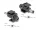 Delock Keystone modul, DC 5,5 x 2,1 mm-csatlakozóhüvely, DC 5,5 x 2,1 mm méretű apa, fekete (84162)