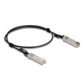   Delock Twinaxiális kábel, SFP+ csatlakozó > SFP+ csatlakozó 1m (84200)
