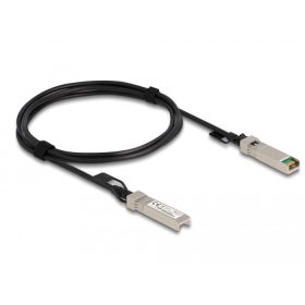   Delock Twinaxiális kábel, SFP+ csatlakozódugó > SFP+ csatlakozódugó, 2 m