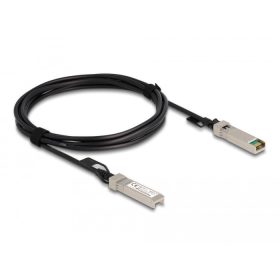   Delock Twinaxiális kábel, SFP+ csatlakozódugó > SFP+ csatlakozódugó, 3 m