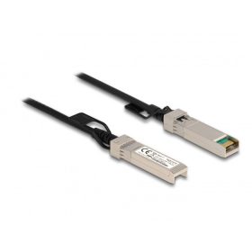   Delock Twinaxiális kábel, SFP+ csatlakozódugó > SFP+ csatlakozódugó, 10 m