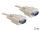 Delock 84228 RS-232 serial Sub-D9 male / male kábel 3 m