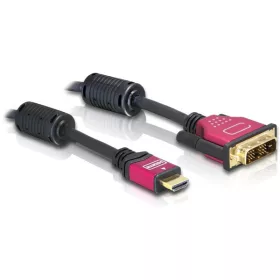   Delock DL84342 HDMI – DVI átalakító kábel 1.8m apa - apa