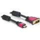 Delock 84344 HDMI apa -> DVI apa átalakító kábel 5m