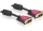 Delock 84346 DVI 24+1 kábel 3m apa - apa
