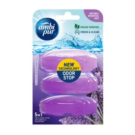 AmbiPur wc gél utántöltő 3x55 ml laven & rose