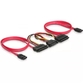 Delock SATA All-in-One kábel 2x HDD 50cm (84356)