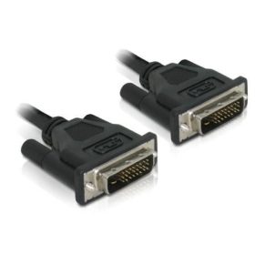 Delock DL84369 DVI 24+1 kábel 0.5m apa - apa