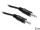 Delock 84438 audio kábel DC jack 3.5 mm apa / apa 5 m