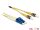 Delock Kábel, optikai szálas LC > ST egyszeres OS2, 1 m (84611)