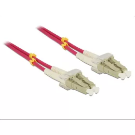 Delock OM4 optikai kábel, LC/LC csatlakozás, 5m
