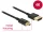 Delock 84785 High Speed HDMI with Ethernet - HDMI-A male > HDMI Micro-D male kábel, 3D 4K 4,5m Slim Premium