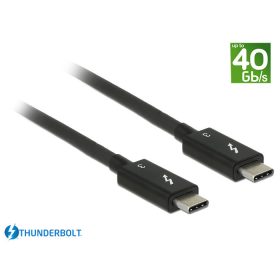 Delock Thunderbolt 3 USB-C kábel passzív 0,5m (84844)