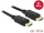 DeLock 84862 Displayport 1.2 apa > Displayport apa 10m fekete