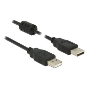   Delock 84891 USB 2.0 A > USB 2.0 A összekötő kábel, 2 m, fekete