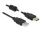 Delock 84893 USB 2.0 A > USB 2.0 A összekötő kábel, 5 m, fekete