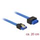 Delock 84971 SATA hosszabbító kábel 20cm (kék)