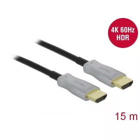 Delock Aktív optikai kábel HDMI, 4K, 60 Hz 15m, (85012)