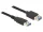 Delock 85053 USB 3.0 Type-A apa > USB 3.0 Type-A anya hosszabbító kábel, 0.5m, fekete