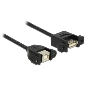  Delock kábel USB 2.0 Type-B anya panelre szerelhető > USB 2.0 Type-A anya panelre szerelhető 25 cm