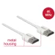 Delock HDMI-kábel Ethernettel - HDMI-A-csatlakozódugó > HDMI-A-csatlakozódugó, 3D, 4K,0,25 m, vékony (85120)