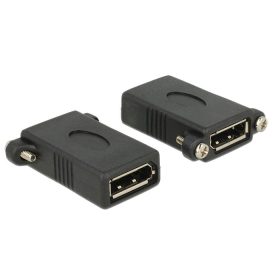   Delock adapter Displayport 1.1 anya > Displayport anya panelra rögzíthető (85123)