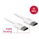 Delock HDMI-kábel Ethernettel - HDMI-A-csatlakozódugó > HDMI-A-csatlakozódugó, 3D, 4K, 4,5 m, vékony (85139)