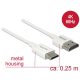 Delock Kábel Nagysebességű HDMI Ethernettel - HDMI-A-csatlakozódugó > HDMI Mini-C-csatlakozódugó, 3D (85140)