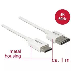   Delock Kábel Nagysebességű HDMI Ethernettel - HDMI-A-csatlakozódugó > HDMI Mini-C-csatlakozódugó, 3D (85142)
