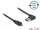 Delock 85166 EASY-USB A 2.0 ívelt bal / jobb > EASY-USB 2.0 micro-B kábel, 2 m
