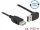 Delock 85185 EASY-USB A 2.0 ívelt felfelé / lefelé > USB 2.0 A hosszabbító kábel, 0.5 m