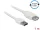 Delock 85199 EASY-USB 2.0 A > USB 2.0 A hosszabbító kábel, fehér, 1 m
