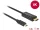 Delock 85258 USB Type-C > HDMI (30 Hz) kábel 1 m, fekete