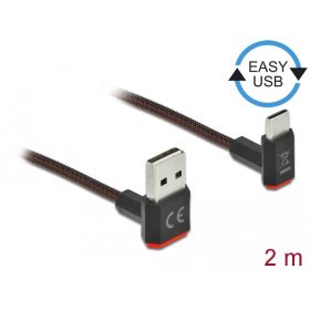   Delock EASY-USB 2.0 kábel A-típusú csatlakozódugó - USB Type-C (85278)