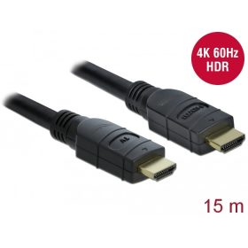 Delock Aktív HDMI kábel 4K 60 Hz 15 m