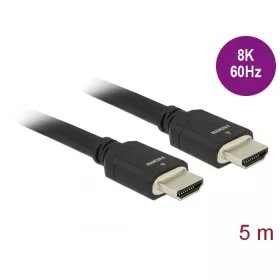 Delock Nagy sebességű HDMI kábel 48 Gbps 8K 60 Hz 5 m