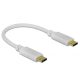 Delock USB Type-C  töltő kábel 15 cm PD 100 W E-Markerrel (85357)